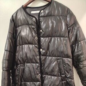 Mango woman jacket with velvet trim